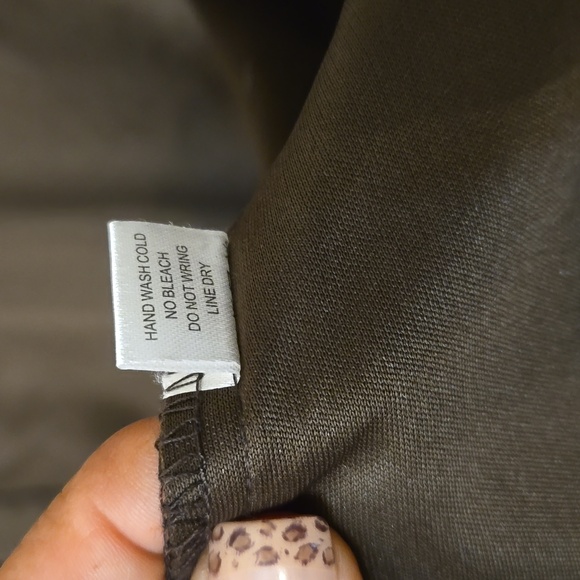 Birch Hill-jacket,coat,gun metal hardware,faux suede,brown,Size XXL - Picture 12 of 14